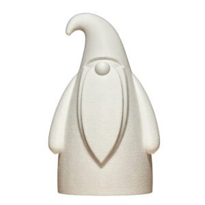 Modern Santa Claus Figurine, Sculpture Statuette, Decorative Figurine 15cm tall