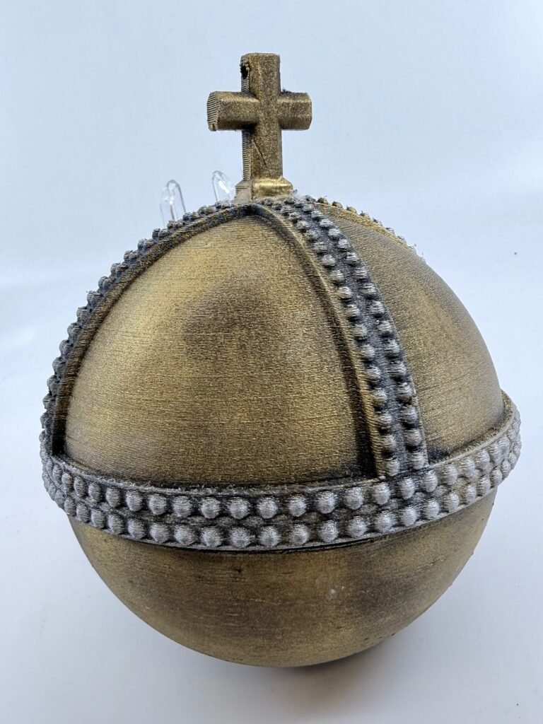 3d printed Holy Hand Grenade of Antioch from Monty Python and The Holy Grail
