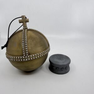 3d printed Holy Hand Grenade of Antioch from the clasic british comedy The Holy Grail